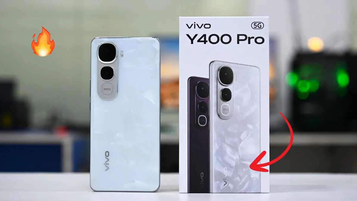 Vivo Y400 Pro 5G: स्टाइलिश डिज़ाइन और दमदार परफॉर्मेंस वाला नया स्मार्टफोन