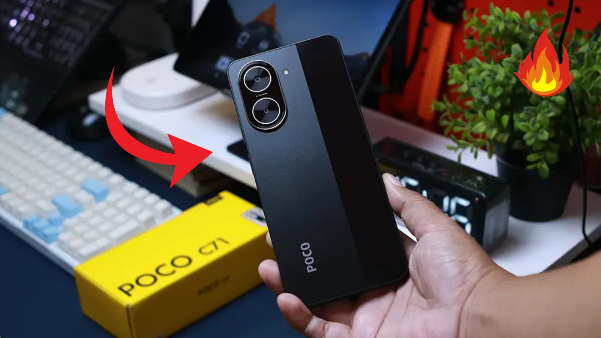 Poco C71 भारत में लॉन्च ₹7,499 से शुरू: बजट सेगमेंट का नया दमदार स्मार्टफोन