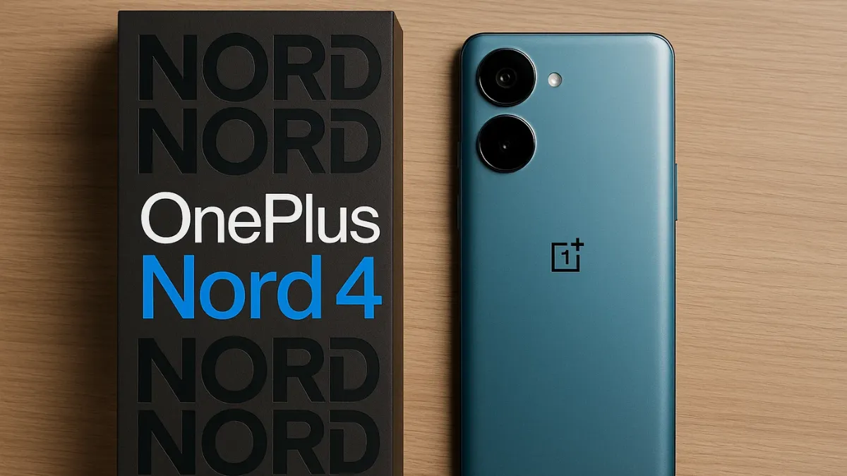 OnePlus Nord 4 – प्रीमियम मिड-रेंज स्मार्टफोन ₹31,999 से शुरू, दमदार परफॉर्मेंस और स्टाइलिश डिज़ाइन के साथ