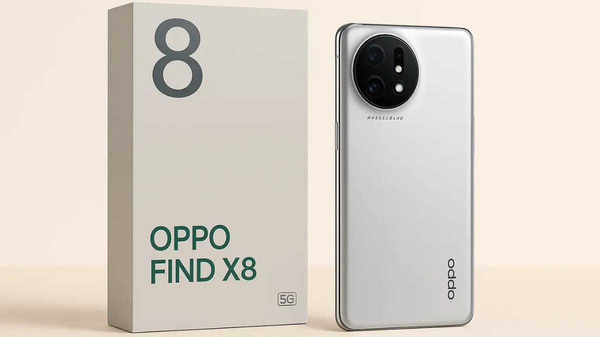 Oppo Find X8 5G: प्रीमियम डिज़ाइन और Ultra-Fast परफॉर्मेंस वाला स्मार्टफोन