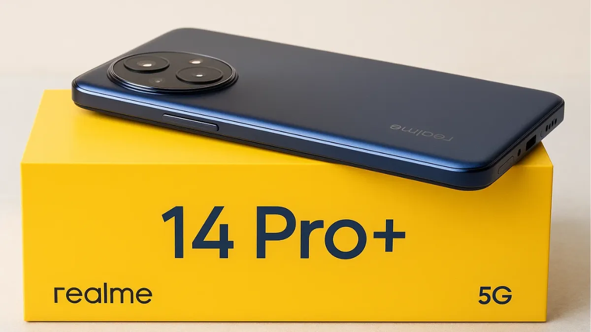 Realme 14 Pro 5G दमदार परफॉर्मेंस शानदार कैमरा और पावरफुल बैटरी वाला स्मार्टफोन