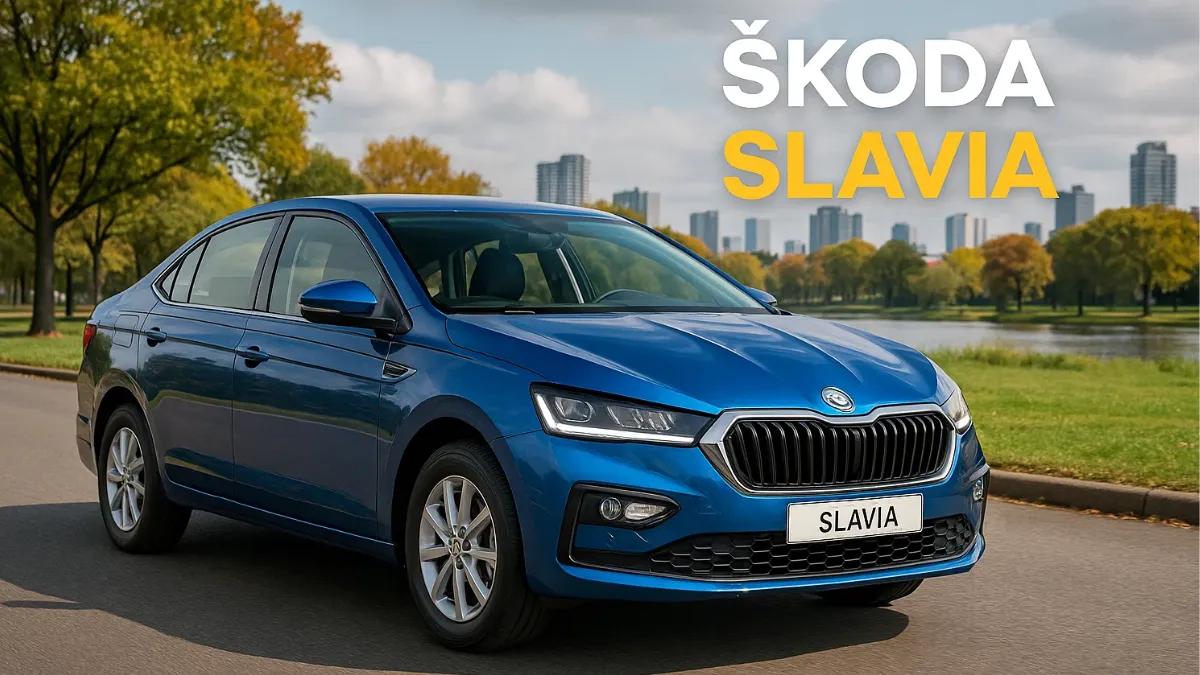 Skoda Slavia : प्रीमियम फीचर्स और दमदार परफॉर्मेंस वाली सेडान