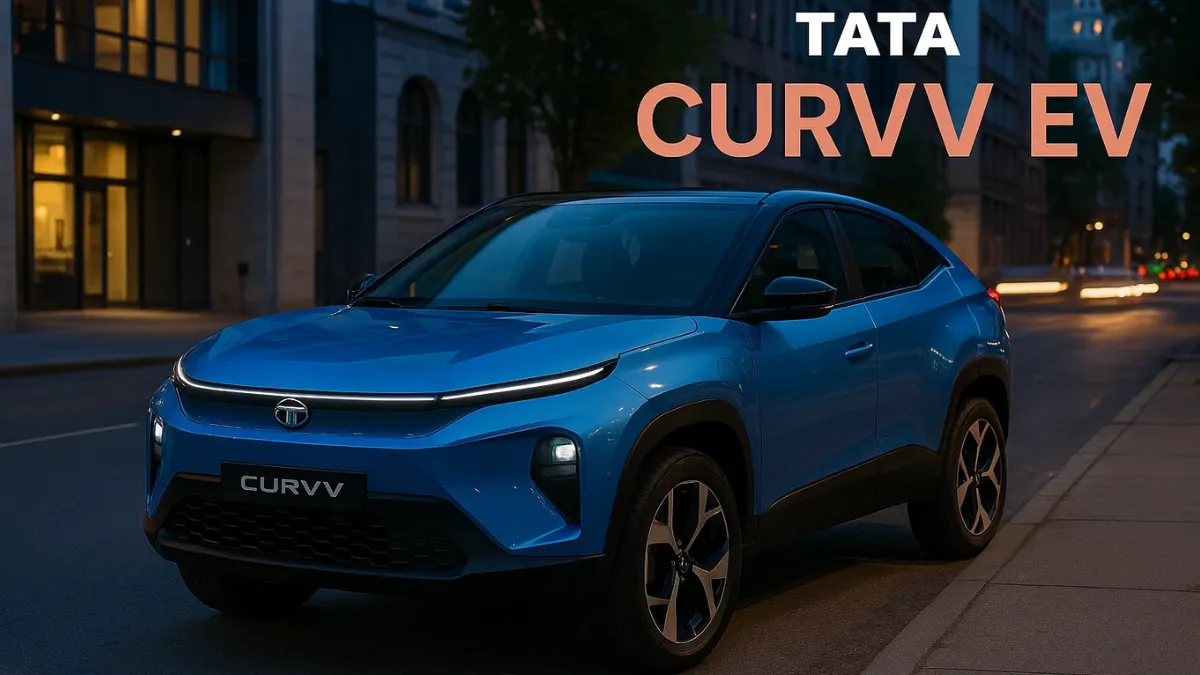 Tata Curvv EV : नया डिज़ाइन और लंबी रेंज वाली इलेक्ट्रिक एसयूवी