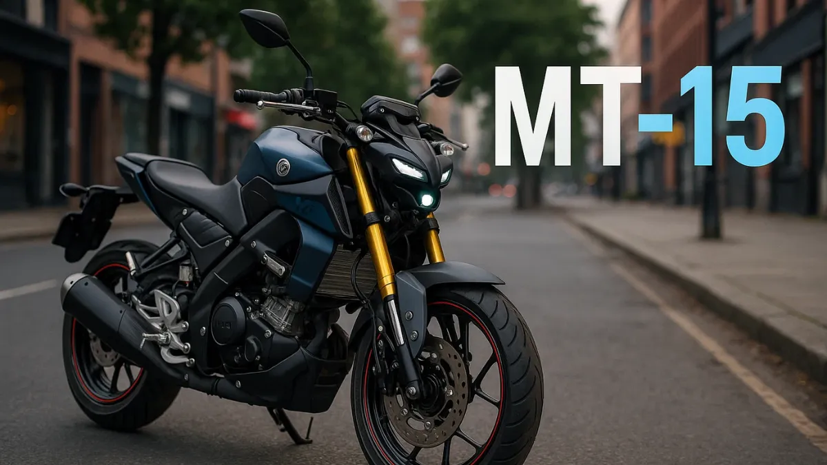 Yamaha MT 15 V2 – स्टाइलिश नेकेड बाइक ₹1.69 लाख से शुरू, दमदार परफॉर्मेंस और स्पोर्टी डिजाइन के साथ
