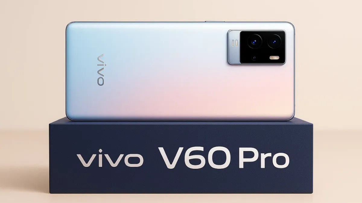 Vivo V60 Pro – प्रीमियम डिज़ाइन, शानदार कैमरा और दमदार परफॉर्मेंस वाला फ्लैगशिप स्मार्टफोन