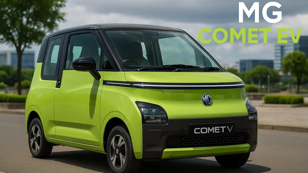 MG Comet EV: क्या यह भारत की सबसे स्मार्ट और कॉम्पैक्ट इलेक्ट्रिक कार है?