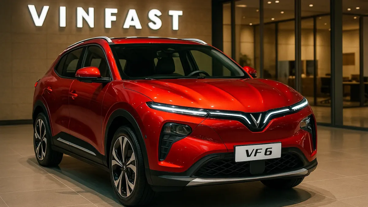 VinFast VF 6: स्टाइलिश डिजाइन और एडवांस इलेक्ट्रिक SUV – कीमत ₹23,00,000 से शुरू