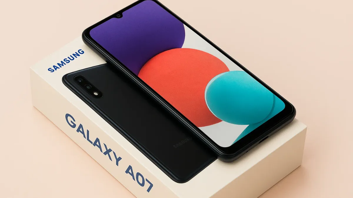 Samsung Galaxy A07 – बजट स्मार्टफोन में प्रीमियम अनुभव