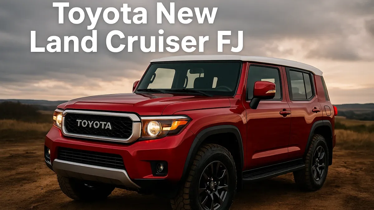 Toyota New Land Cruiser FJ: जबरदस्त ताकत और मॉडर्न ऑफ-रोडिंग का नया कॉम्बिनेशन