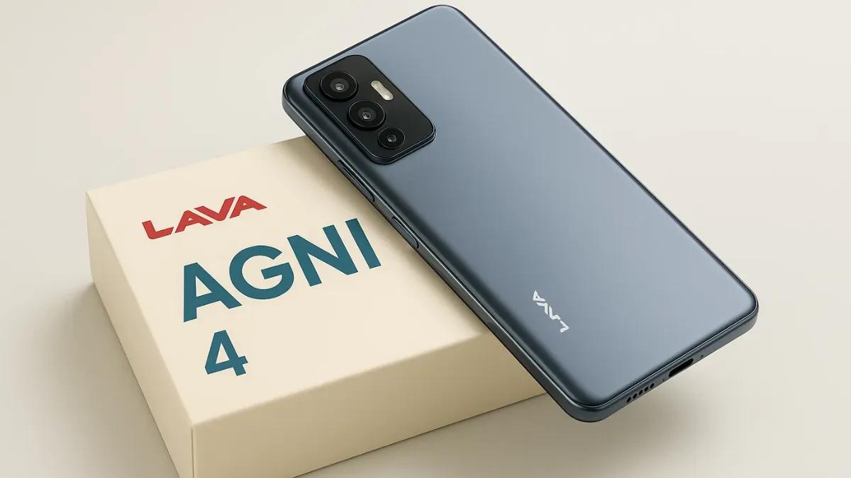 Lava Agni 4 भारत में लॉन्च: दमदार 5G पावर, प्रीमियम डिज़ाइन और मल्टी-कैमरा सेटअप वाला नया भारतीय स्मार्टफोन