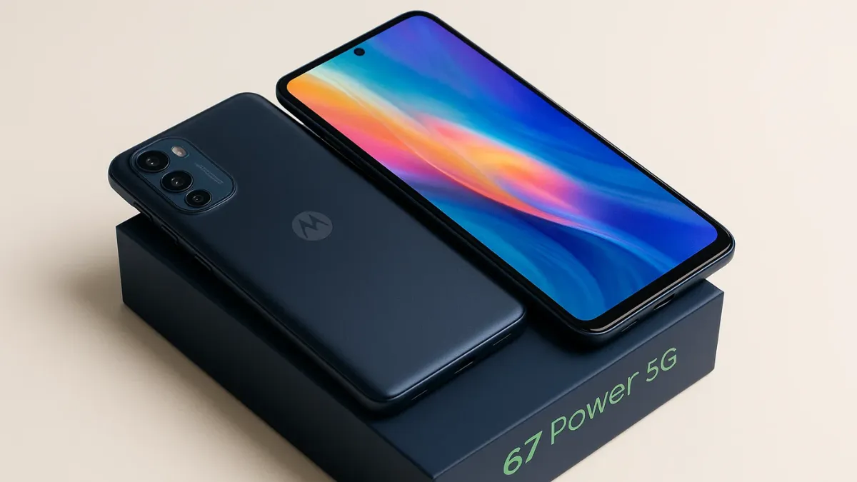 Moto G67 Power 5G लॉन्च: दमदार बैटरी और पावरफुल परफॉर्मेंस वाला नया 5G स्मार्टफोन