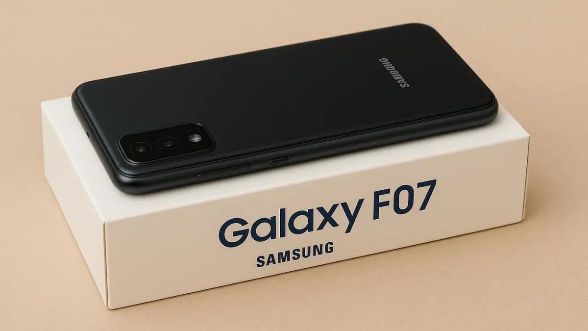 Samsung Galaxy F07: स्मूद डिस्प्ले, लंबी बैटरी और किफायती 5G पैकेज