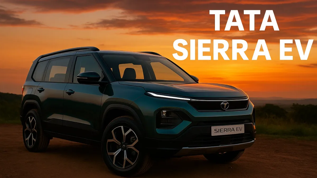 Tata Sierra EV भारत में लॉन्च: आइकॉनिक डिजाइन के साथ फ्यूचर-रेडी इलेक्ट्रिक SUV