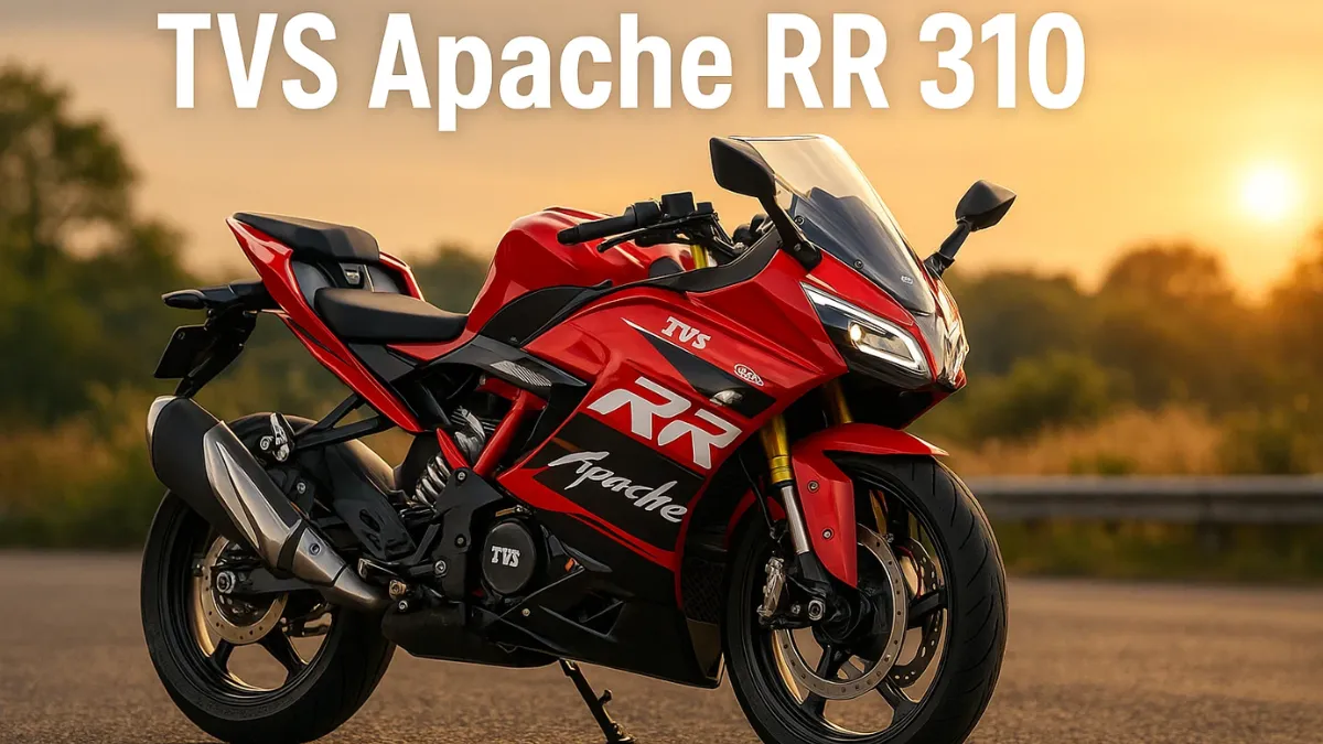 TVS Apache RR 310: रेसिंग डीएनए वाली प्रीमियम स्पोर्ट्स मशीन