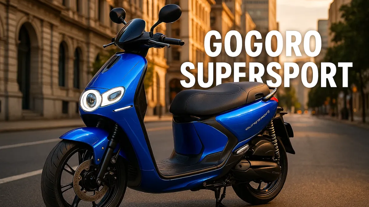Gogoro Supersport: इलेक्ट्रिक स्पोर्ट स्कूटर का नया मानक, हाई परफॉर्मेंस और स्मार्ट फीचर्स के साथ