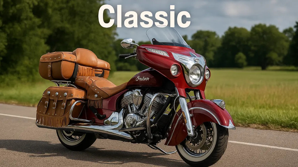 Indian Roadmaster Classic: प्रीमियम टूरिंग का आइकॉनिक क्लासिक अनुभव