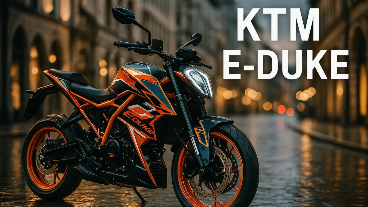 KTM E-Duke Expected Price: Next-Gen Electric Street Bike with Power & Style