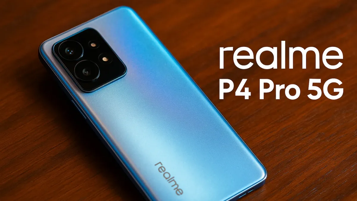 Realme P4 Pro 5G : प्रीमियम लुक और सुपरफास्ट 5G स्पीड के साथ नया स्मार्टफोन