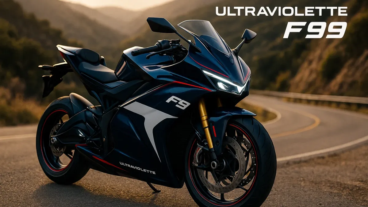 Ultraviolette F99: भारत की अल्ट्रा-परफॉर्मेंस इलेक्ट्रिक रेस बाइक का दमदार रूप